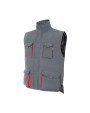 Jassen VELILLA TWO-TONE MULTI-POCKET PADDED VEST voor bedrukking &amp; borduring