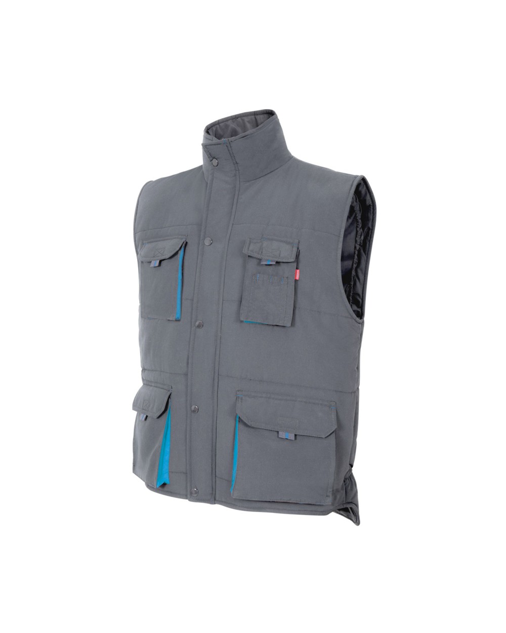 Jassen VELILLA TWO-TONE MULTI-POCKET PADDED VEST voor bedrukking &amp; borduring