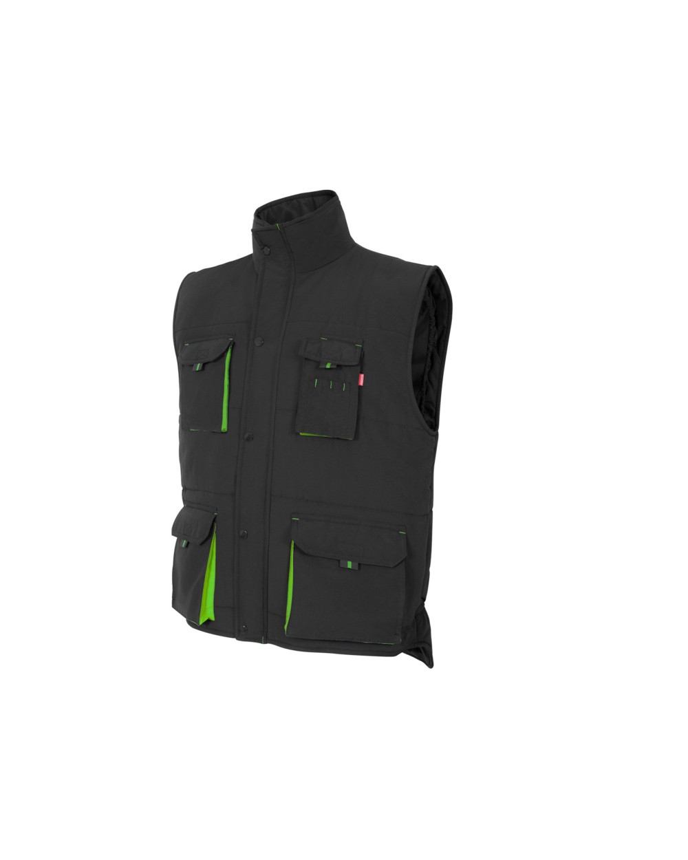 VELILLA TWO-TONE MULTI-POCKET PADDED VEST Jacken personalisierbar