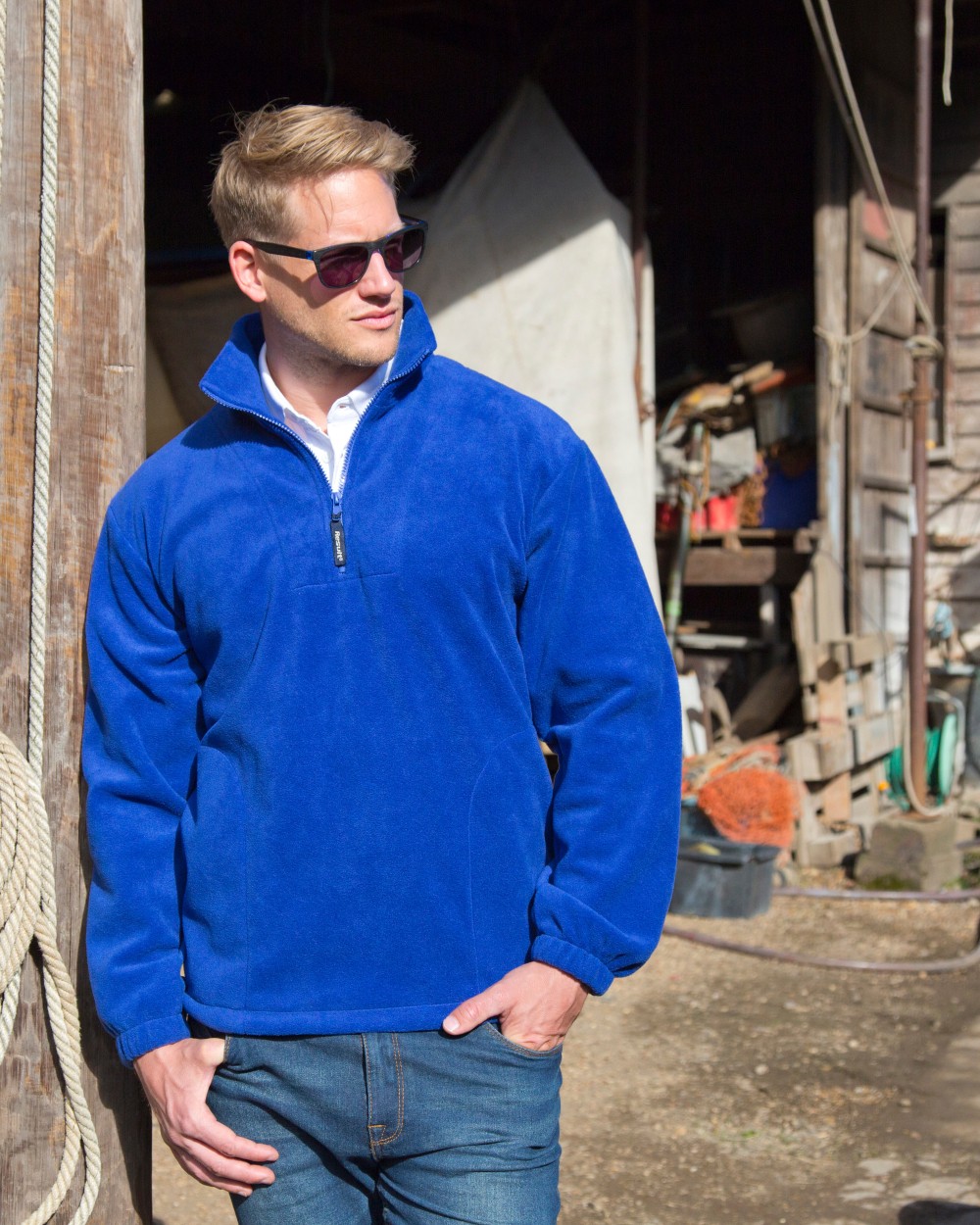 Polar Fleeces RESULT Polartherm™ Zip Neck Fleecevest voor bedrukking &amp; borduring