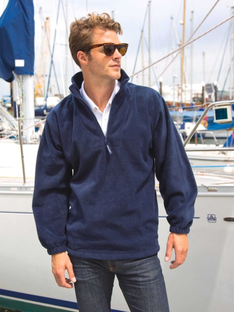 Laines polaires à personnaliser RESULT Polaire col zippé Polartherm™ 