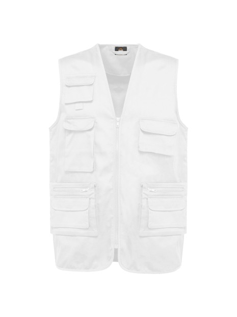 WK. DESIGNED TO WORK Gilet polycoton multipoches doublé unisexe /api/colors/7a92cd2d-10d2-40b4-928b-296bb7487506 personnalisable