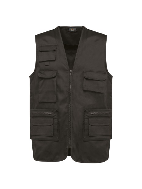WK. DESIGNED TO WORK Gilet polycoton multipoches doublé unisexe /api/colors/3664e9be-231a-44a8-bacd-707b001b474c personnalisable