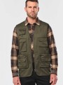 Vestes à personnaliser WK. DESIGNED TO WORK Gilet polycoton multipoches doublé unisexe 