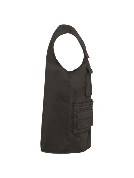 WK. DESIGNED TO WORK Gilet polycoton multipoches doublé unisexe /api/colors/3664e9be-231a-44a8-bacd-707b001b474c personnalisable