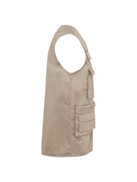 WK. DESIGNED TO WORK Gilet polycoton multipoches doublé unisexe /api/colors/610da137-bf5a-488c-95df-da1a794d05db personnalisable