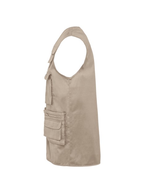 WK. DESIGNED TO WORK Gilet polycoton multipoches doublé unisexe /api/colors/610da137-bf5a-488c-95df-da1a794d05db personnalisable