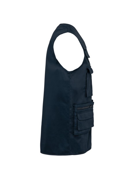 WK. DESIGNED TO WORK Gilet polycoton multipoches doublé unisexe /api/colors/b68891a9-1d28-4f7a-8deb-775c45027afd personnalisable