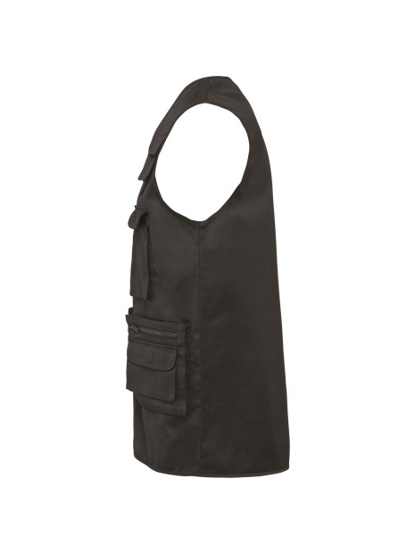 WK. DESIGNED TO WORK Gilet polycoton multipoches doublé unisexe /api/colors/3664e9be-231a-44a8-bacd-707b001b474c personnalisable