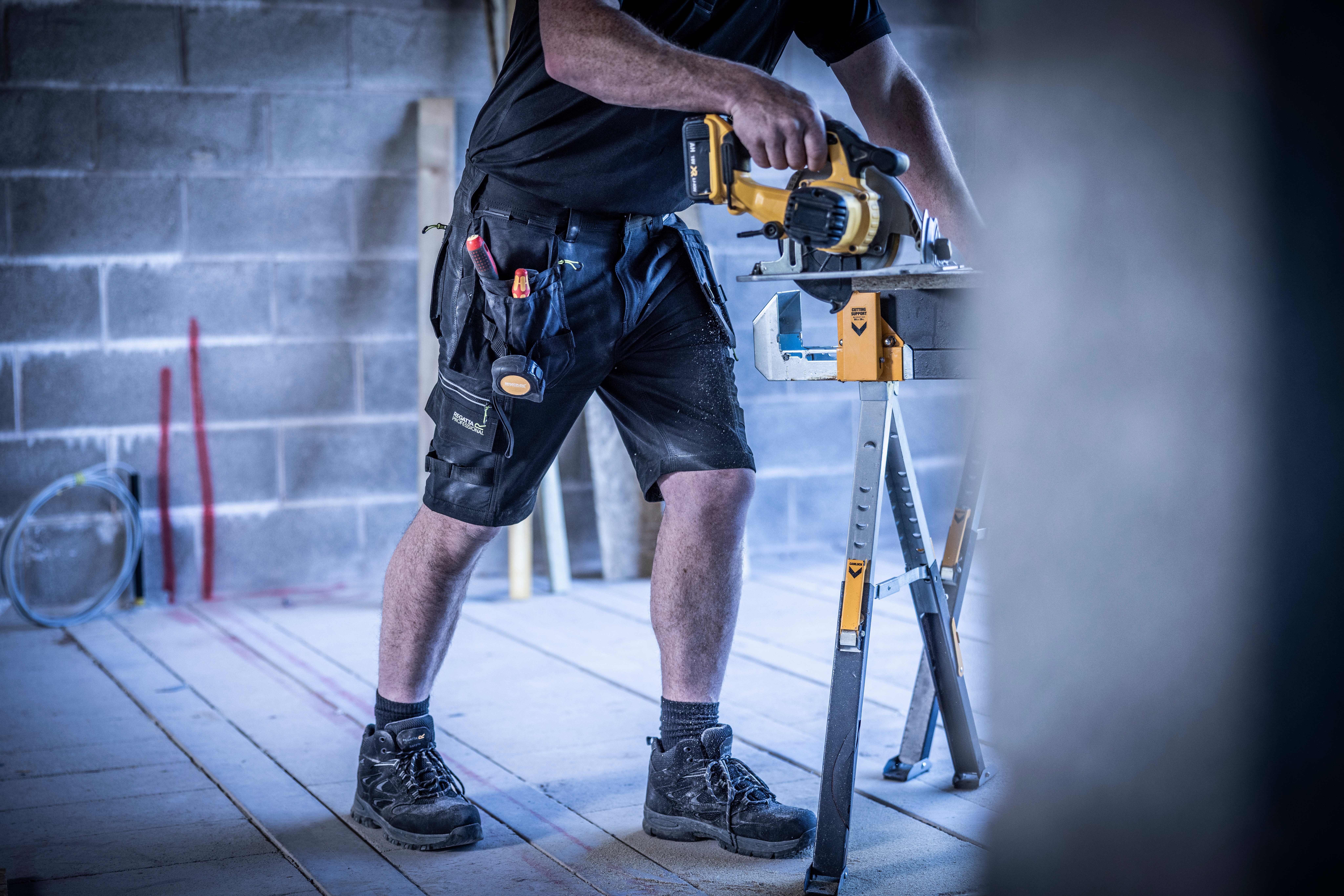 Bermudas & Shorts personnalisable REGATTA INFILTRATE STRETCH SHORT WITH DETACHABLE HOLSTERS