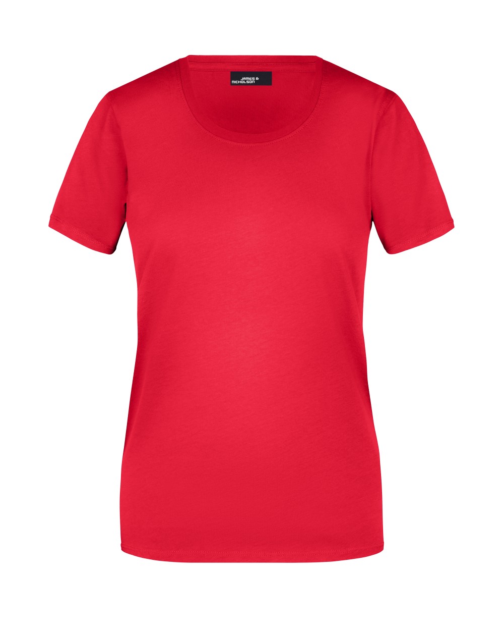 T-shirts JAMES & NICHOLSON Tee-shirt femme col rond voor bedrukking &amp; borduring
