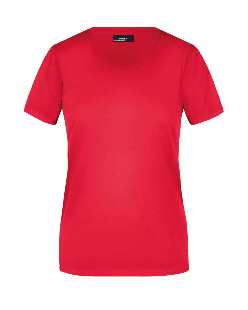 JAMES & NICHOLSON Tee-shirt femme col rond T-Shirts personalisierbar