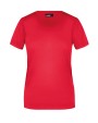 JAMES & NICHOLSON Tee-shirt femme col rond T-Shirts personalisierbar