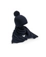 BEECHFIELD KNITTED SCARF AND BEANIE GIFT SET Mützen personalisierbar
