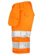 Bermuda's & Shorts JOBMAN 2205 Hi-Vis Shorts HP voor bedrukking &amp; borduring