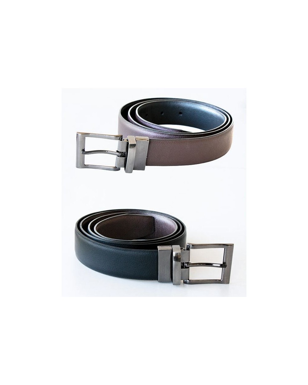 KORNTEX ELEGANT TWO-COLOR REVERSIBLE BELT "SCHAFFHAUSEN" Zubehör personalisierbar