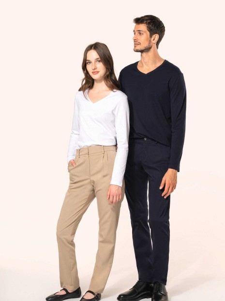 Pantalons à personnaliser KARIBAN Chino homme 