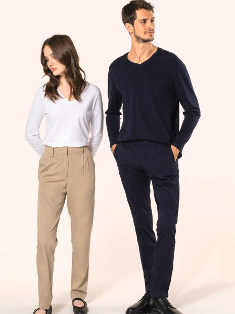 Pantalons à personnaliser KARIBAN Chino homme 