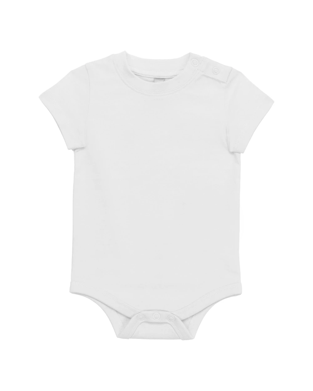 Baby artikelen KARIBAN Babyromper korte mouwen voor bedrukking &amp; borduring