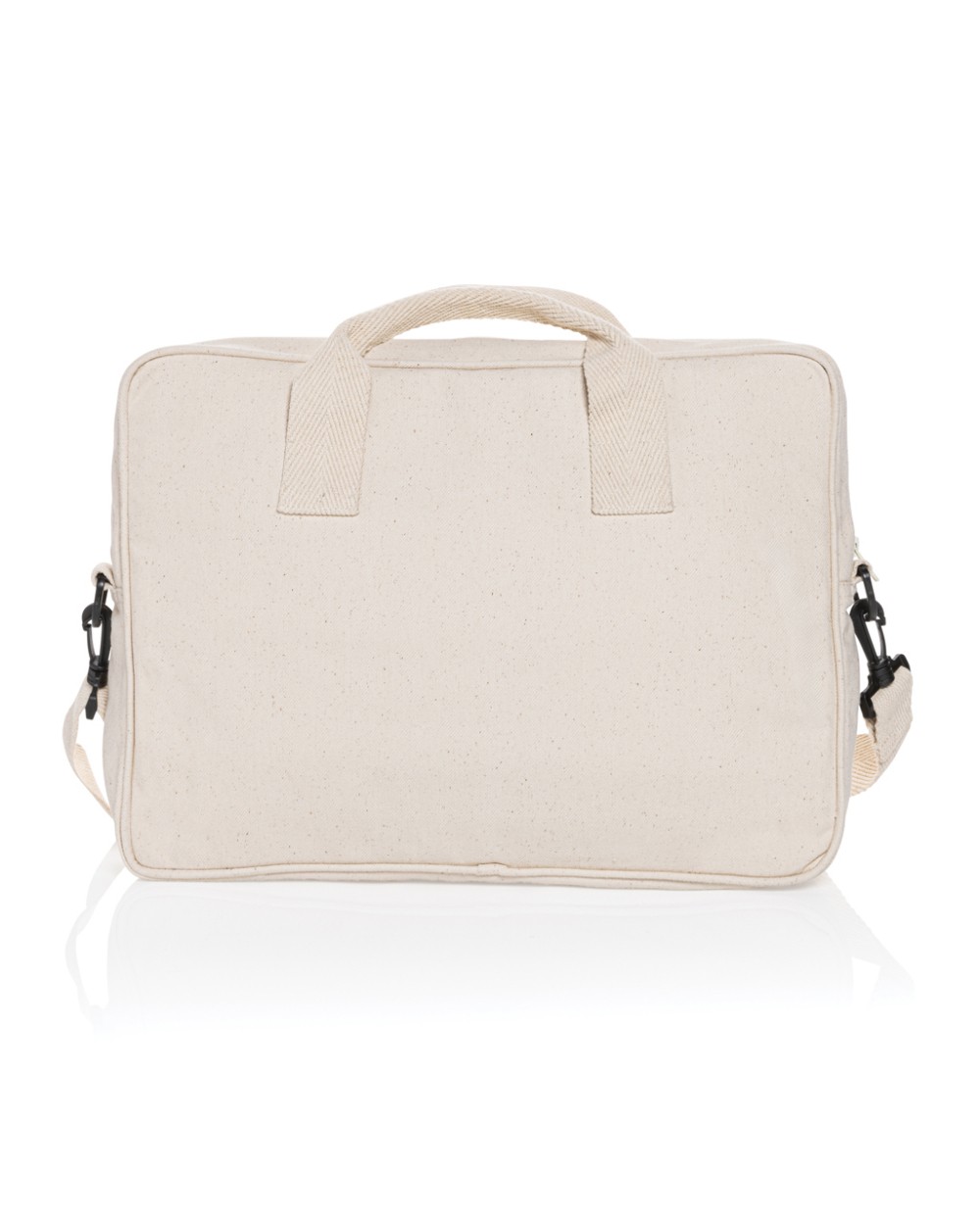 4DO Laluka AWARE™ 15.4" Laptop-Tasche aus recycelter Baumwolle Taschen personalisierbar