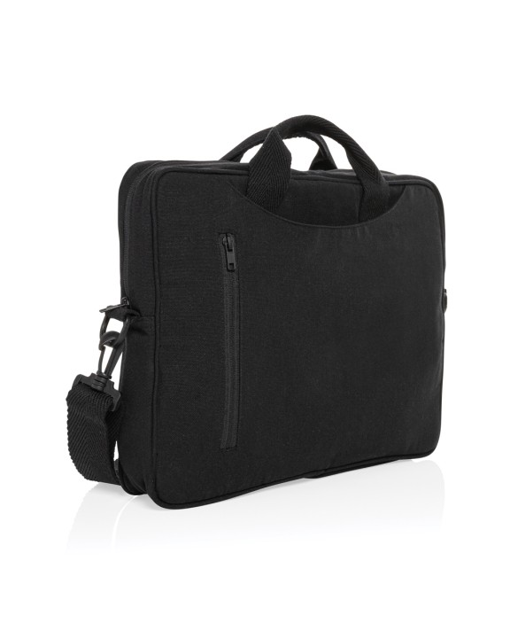 4DO Laluka AWARE™ 15.4" Laptop-Tasche aus recycelter Baumwolle Taschen personalisierbar