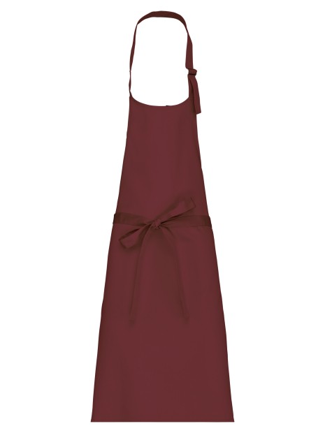 KARIBAN Tablier coton sans poche /api/colors/3f4410b9-f80f-412a-9aa8-9260cc84003d personnalisable