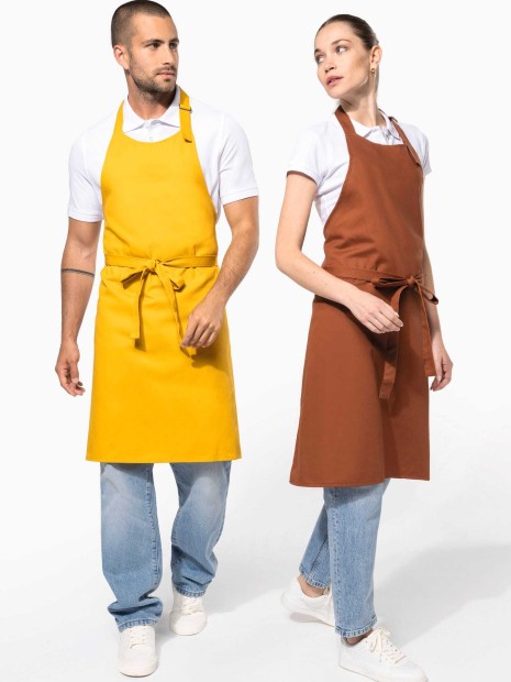 Tabliers à personnaliser KARIBAN Tablier coton sans poche 