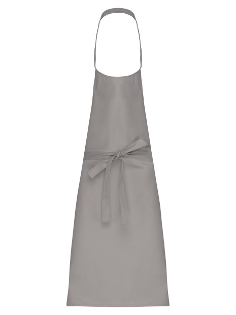 KARIBAN Tablier coton sans poche /api/colors/24aa43c8-39f7-4fe5-9d98-48c70f7ae002 personnalisable