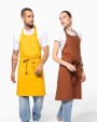 KARIBAN Baumwollschürze ohne Tasche Schürzen personalisierbar
