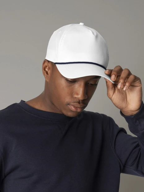 Casquettes à personnaliser BEECHFIELD ROPE DETAIL 5 PANEL CAP 