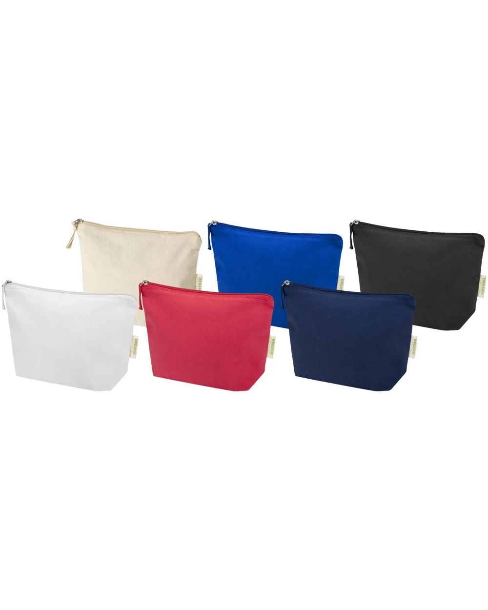 Sacs & Bagagerie personnalisable 4DO Trousse de toilette Odisha de 1 L bio certifiée OCS 180 g/m²