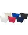 Tassen & Zakken 4DO Odisha 180 g/m² OCS biologisch katoenen toilettas 1L voor bedrukking &amp; borduring