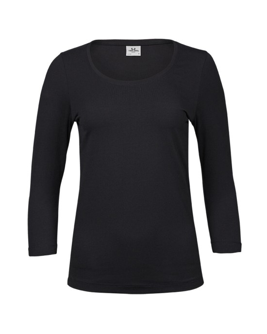 T-Shirts personnalisable Tee Jays WOMENS STRETCH 3/4 SLEEVE TEE
