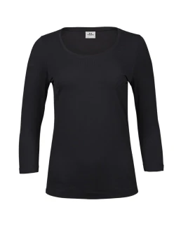 WOMENS STRETCH 3/4 SLEEVE TEE
