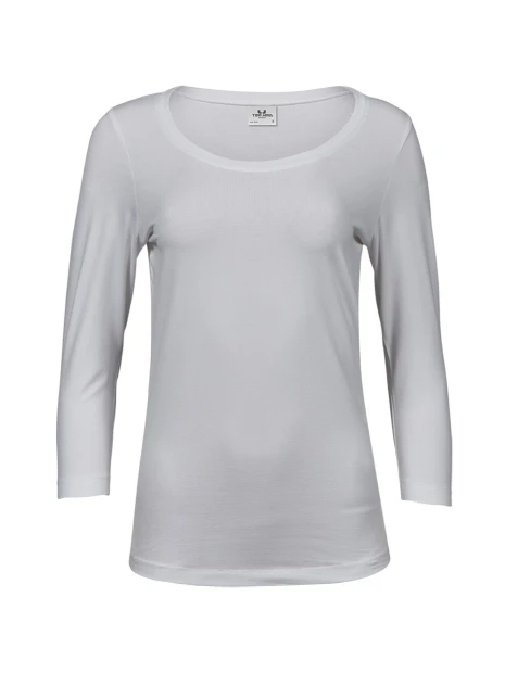 TEE JAYS WOMENS STRETCH 3/4 SLEEVE TEE /api/colors/7a92cd2d-10d2-40b4-928b-296bb7487506 personnalisable