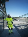 Pantalons à personnaliser PROJOB 6527 PANTALON TECHNIQUE 37,5° EN ISO 20471 CLASSE 2 