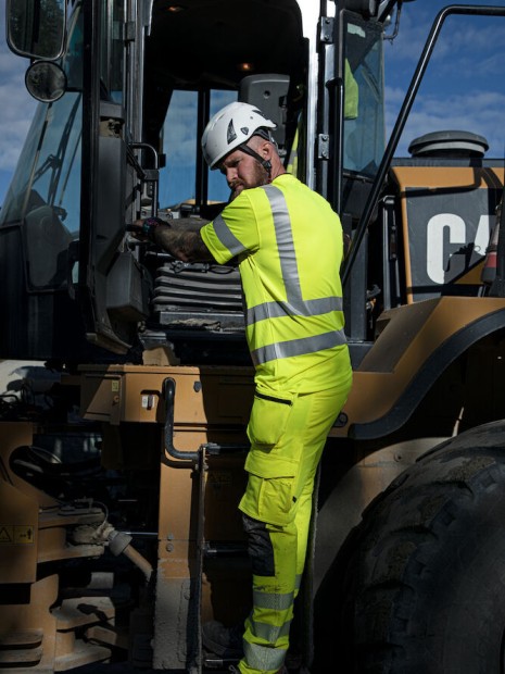 Pantalons à personnaliser PROJOB 6527 PANTALON TECHNIQUE 37,5° EN ISO 20471 CLASSE 2 