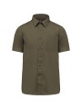 KARIBAN Chemise popeline polycoton manches courtes entretien facile homme /api/colors/f670900e-42da-4667-ab56-d8f2804cba19 personnalisable