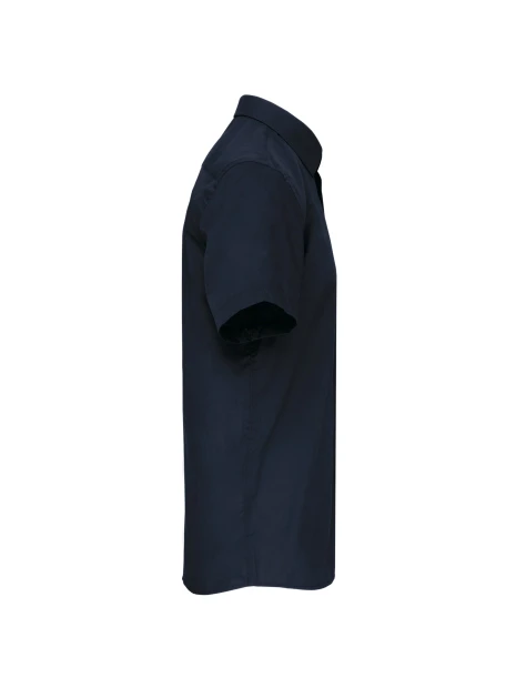 KARIBAN Chemise popeline polycoton manches courtes entretien facile homme /api/colors/b68891a9-1d28-4f7a-8deb-775c45027afd personnalisable