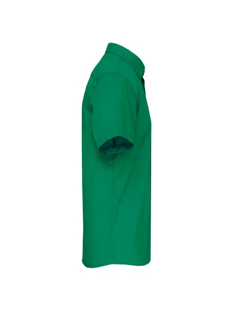 KARIBAN Chemise popeline polycoton manches courtes entretien facile homme /api/colors/8e228bbe-4407-4cbc-b57b-e0b7f7e9d211 personnalisable