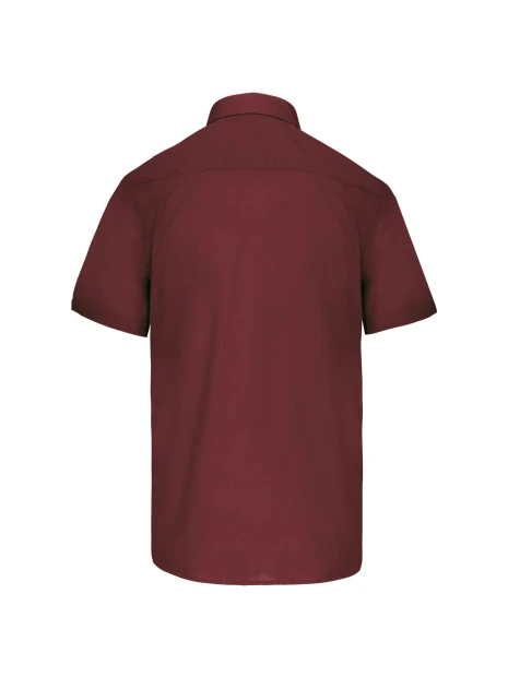 KARIBAN Chemise popeline polycoton manches courtes entretien facile homme /api/colors/3f4410b9-f80f-412a-9aa8-9260cc84003d personnalisable