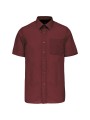 KARIBAN Chemise popeline polycoton manches courtes entretien facile homme /api/colors/3f4410b9-f80f-412a-9aa8-9260cc84003d personnalisable