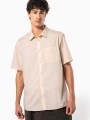 Chemises à personnaliser KARIBAN Chemise popeline polycoton manches courtes entretien facile homme 
