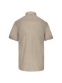 KARIBAN Chemise popeline polycoton manches courtes entretien facile homme /api/colors/13a9f258-6ed5-4b44-b30c-6e7b15d934d4 personnalisable