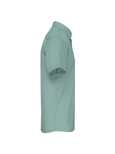 KARIBAN Chemise popeline polycoton manches courtes entretien facile homme /api/colors/9461b1f5-f20c-4909-acf0-8bf53fdec48b personnalisable