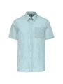 KARIBAN Chemise popeline polycoton manches courtes entretien facile homme /api/colors/8cfe5bc4-4e82-4ca2-a047-39793c9adab4 personnalisable
