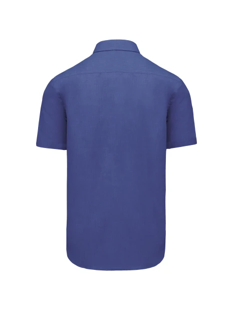 KARIBAN Chemise popeline polycoton manches courtes entretien facile homme /api/colors/f3249b12-7706-4750-a566-5c92fd89a6dc personnalisable