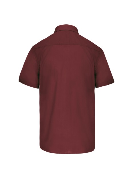 KARIBAN Chemise popeline polycoton manches courtes entretien facile homme /api/colors/3f4410b9-f80f-412a-9aa8-9260cc84003d personnalisable