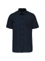 KARIBAN Chemise popeline polycoton manches courtes entretien facile homme /api/colors/b68891a9-1d28-4f7a-8deb-775c45027afd personnalisable