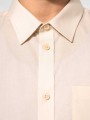 Chemises à personnaliser KARIBAN Chemise popeline polycoton manches courtes entretien facile homme 
